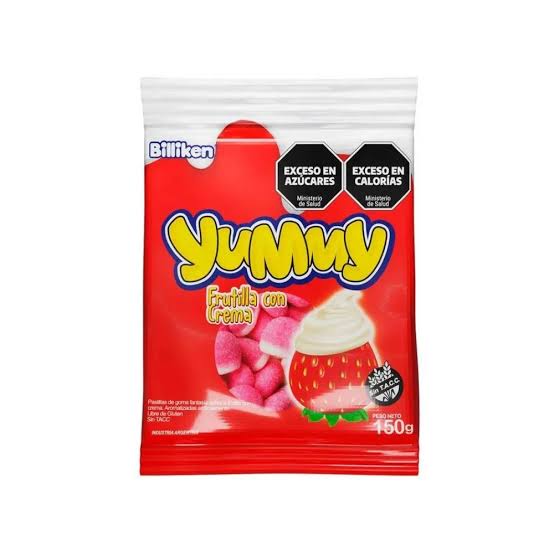 YUMMY SIN GLUTEN FRUTILLA CON CREMA 30 G DISP X 12 UDS CM 12 D