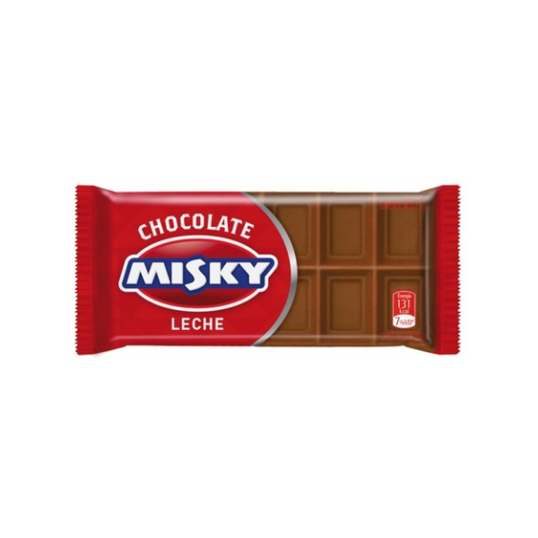 MISKY SIN GLUTEN TABL 8 CHOCOLATIN LECHE 8GRS DISP X 20 UDS